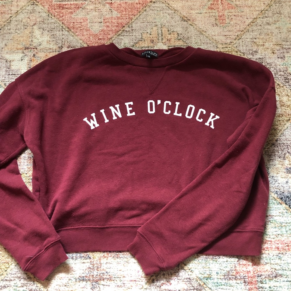 Cropped sweater